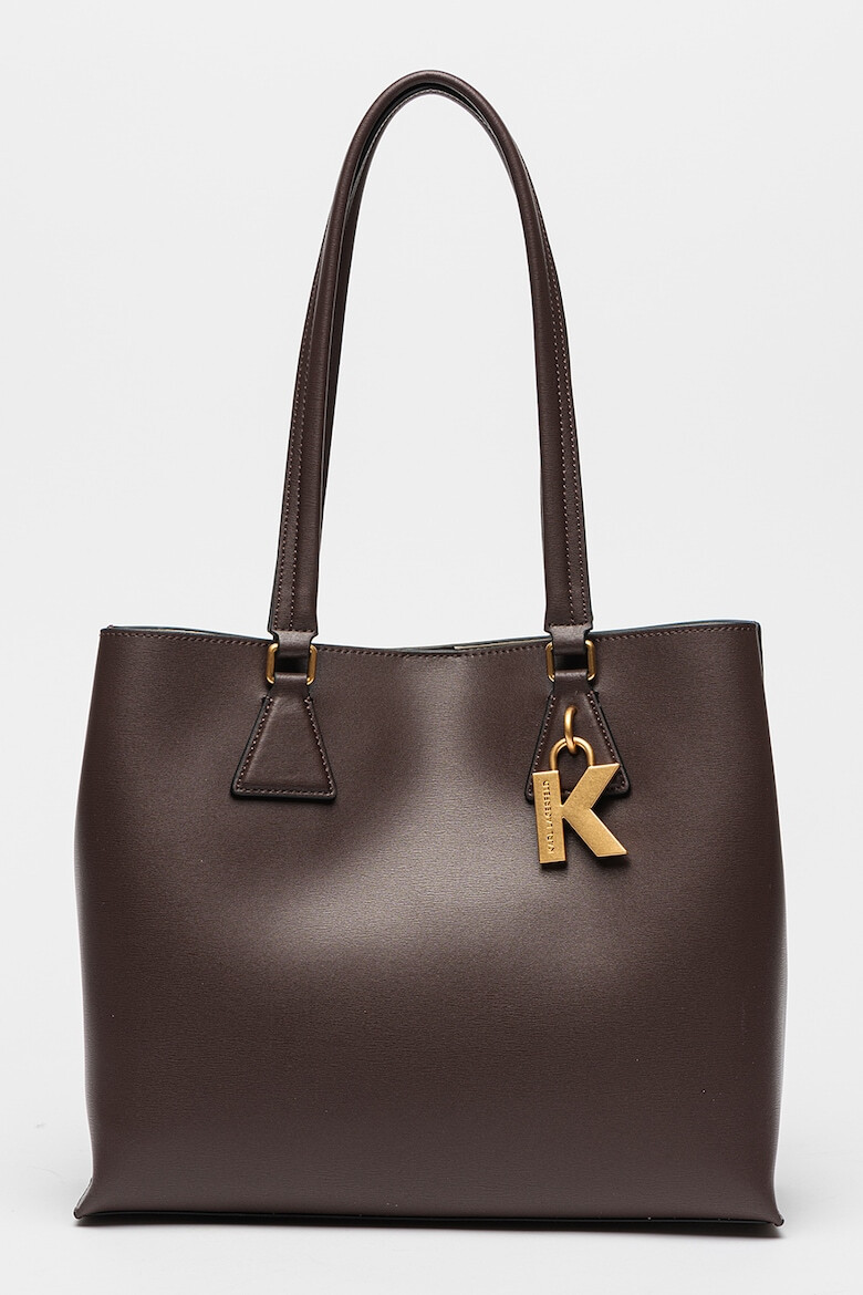 Karl Lagerfeld Geanta tote de piele Lock Soft MD - Pled.ro