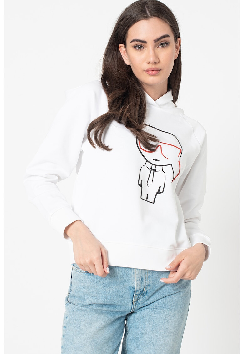 Karl Lagerfeld Hanorac cu maneci raglan - Pled.ro