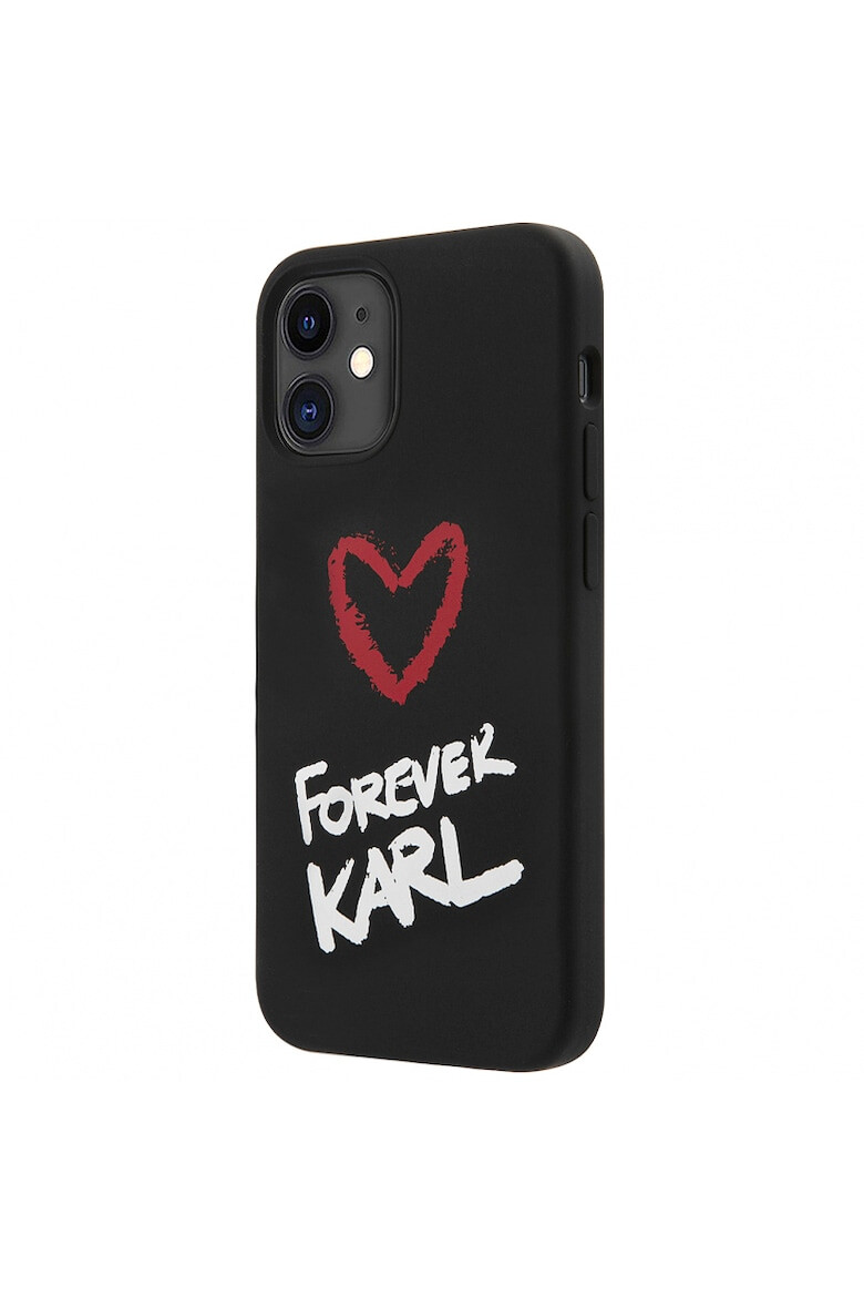 Karl Lagerfeld Husa de protectie Forever pentru Apple iPhone 12 mini Negru - Pled.ro