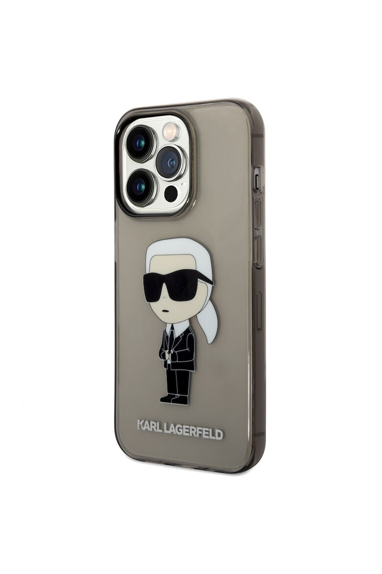 Karl Lagerfeld Husa de protectie IML Ikonik NFT pentru iPhone 14 Pro Negru - Pled.ro