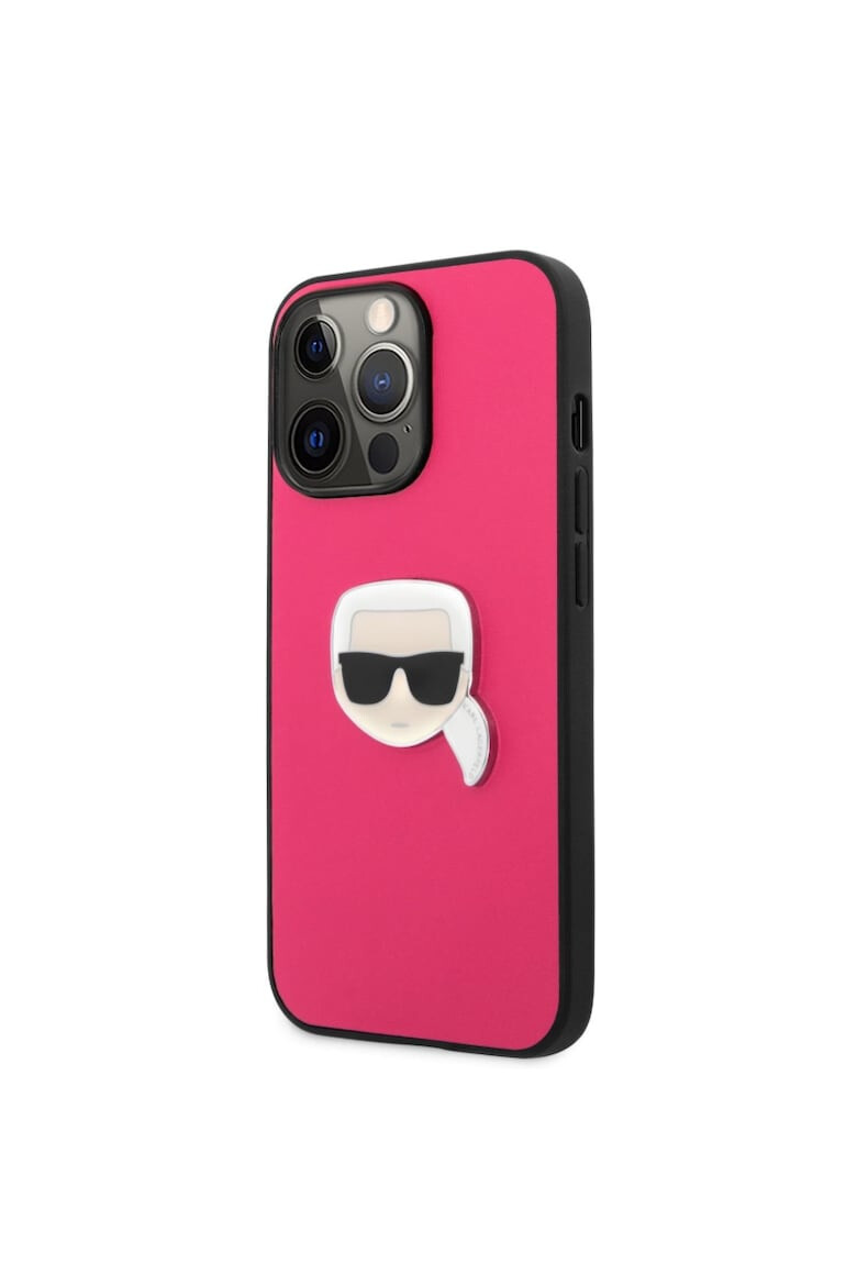 Karl Lagerfeld Husa de protectie pentru Apple iPhone 13 Pro Max Karl Head Roz - Pled.ro