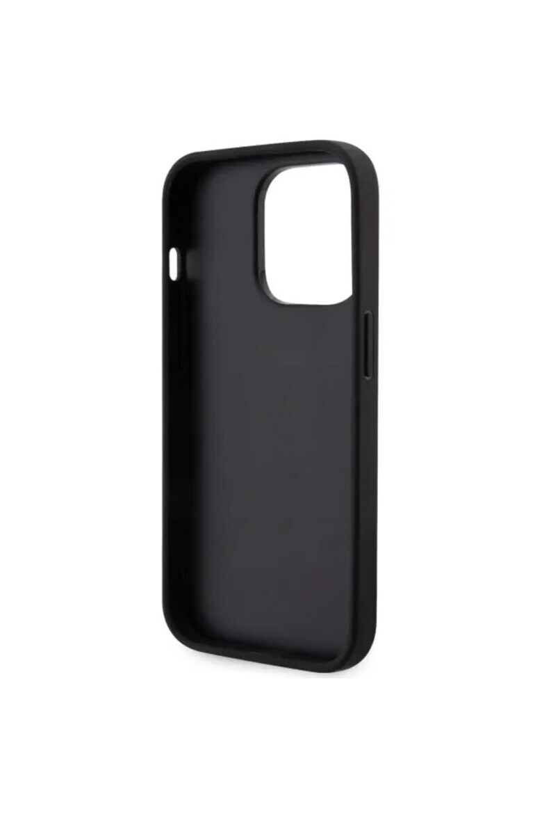 Karl Lagerfeld Husa de protectie Saffiano Karl and Choupette NFT pentru iPhone 14 Pro Negru - Pled.ro