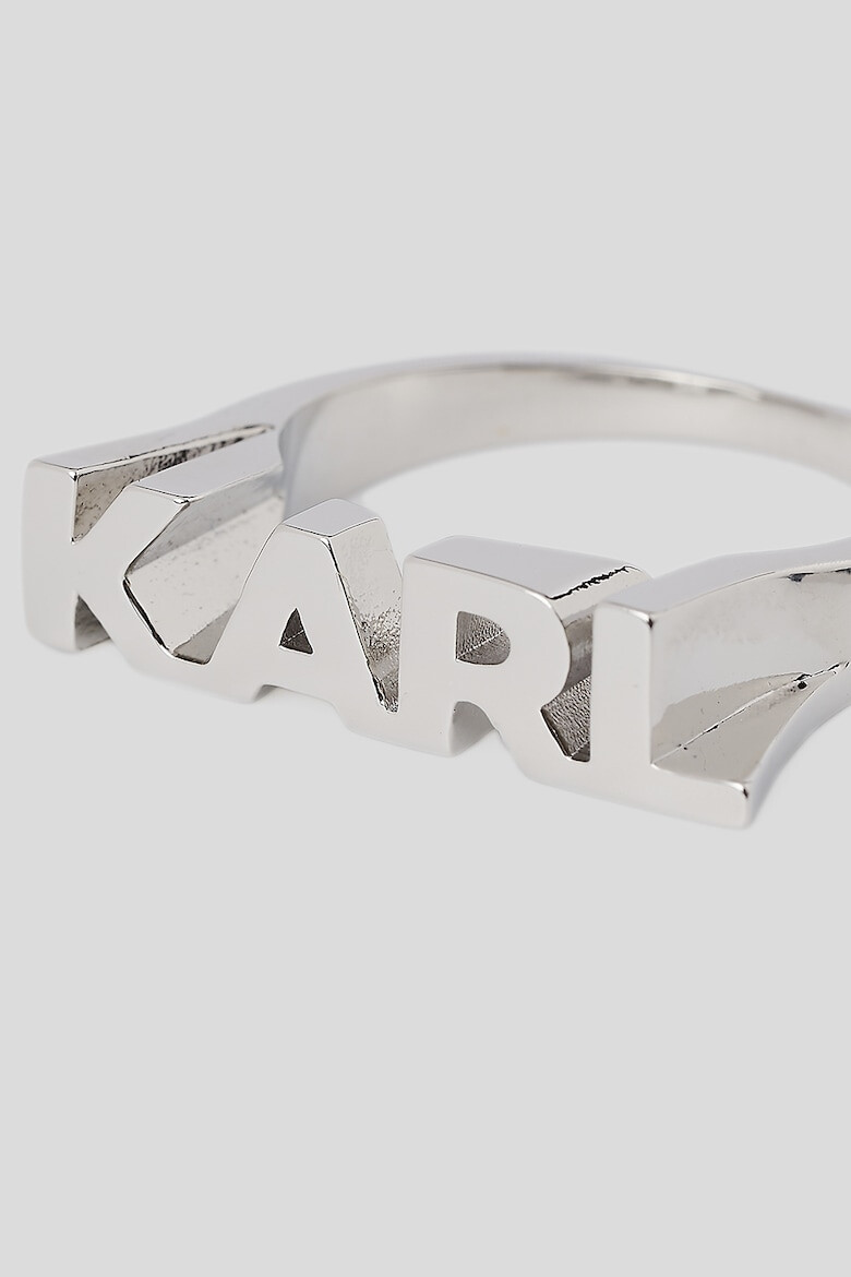 Karl Lagerfeld Inel cu logo supradimensionat - Pled.ro