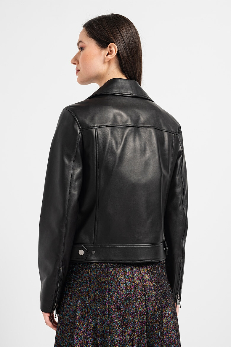 Karl Lagerfeld Jacheta biker de piele Ikonik - Pled.ro