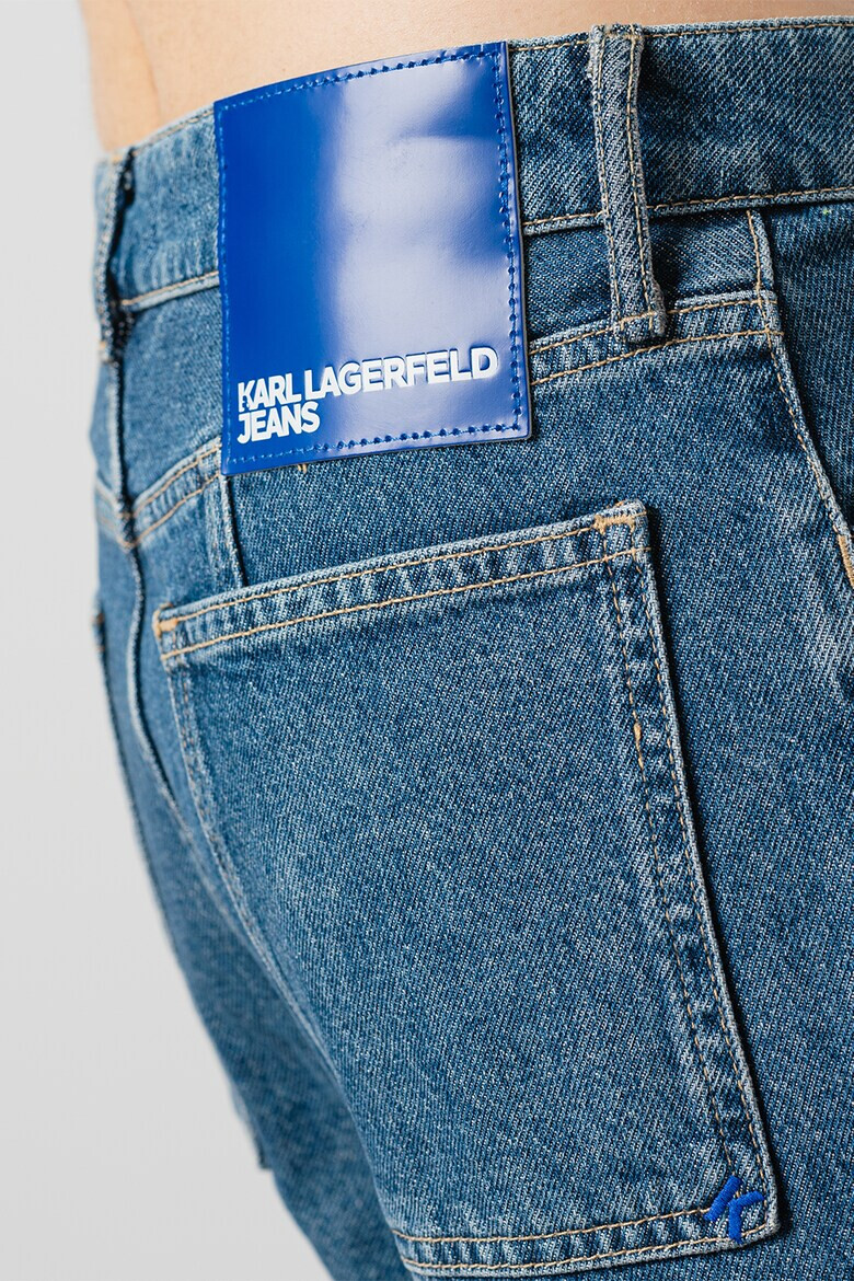 KARL LAGERFELD JEANS Blugi cargo cu croiala dreapta - Pled.ro