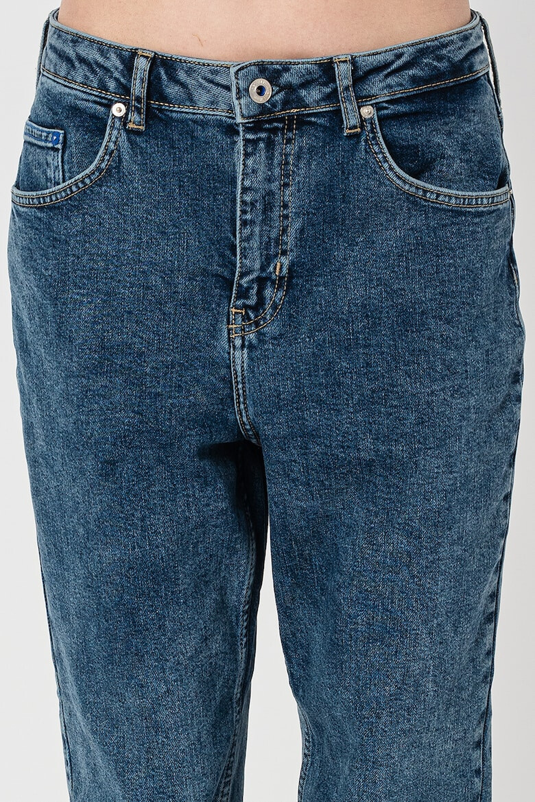 KARL LAGERFELD JEANS Blugi conici cu talie inalta - Pled.ro