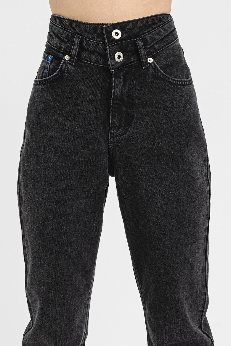 KARL LAGERFELD JEANS Blugi conici cu talie inalta - Pled.ro