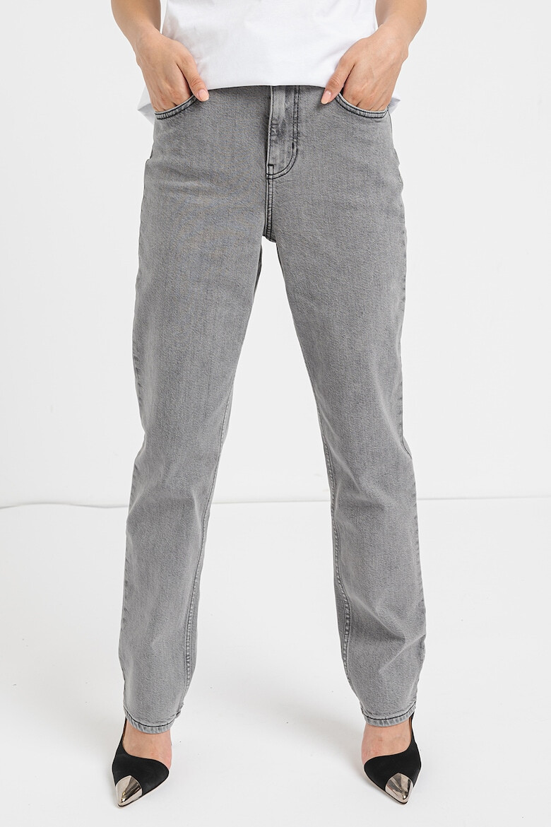 KARL LAGERFELD JEANS Blugi conici cu talie inalta - Pled.ro