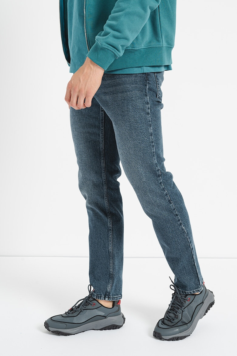 KARL LAGERFELD JEANS Blugi conici din amestec de bumbac organic - Pled.ro