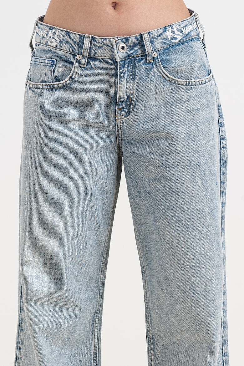 KARL LAGERFELD JEANS Blugi cu croiala ampla si 5 buzunare - Pled.ro