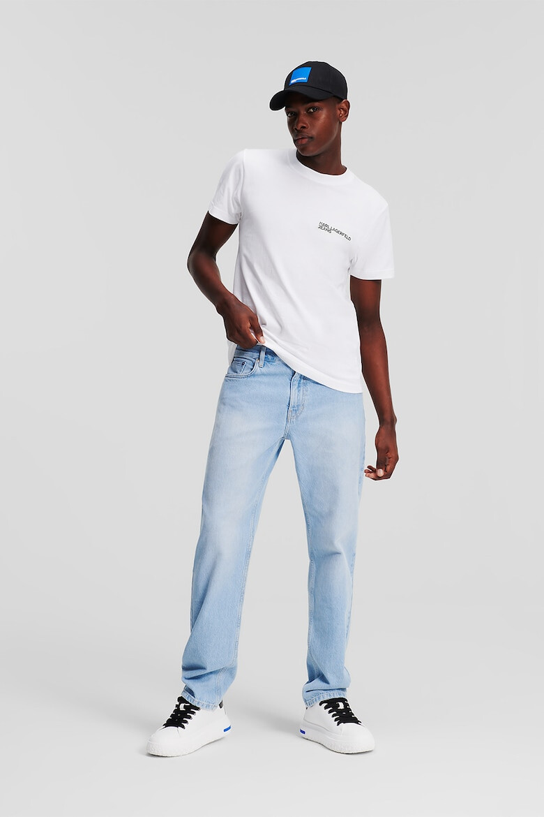 KARL LAGERFELD JEANS Blugi drepti cu aspect decolorat - Pled.ro