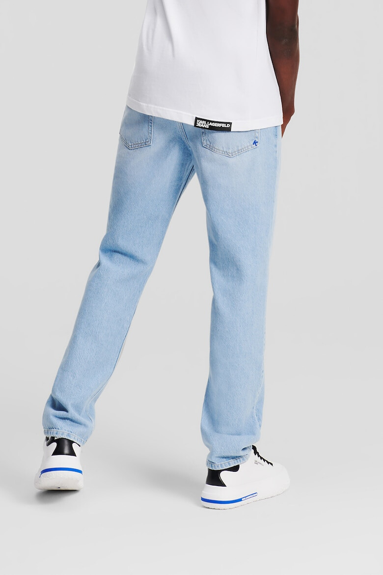 KARL LAGERFELD JEANS Blugi drepti cu aspect decolorat - Pled.ro