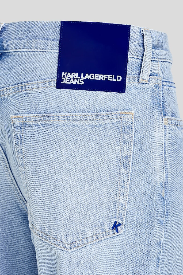 KARL LAGERFELD JEANS Blugi drepti cu aspect decolorat - Pled.ro