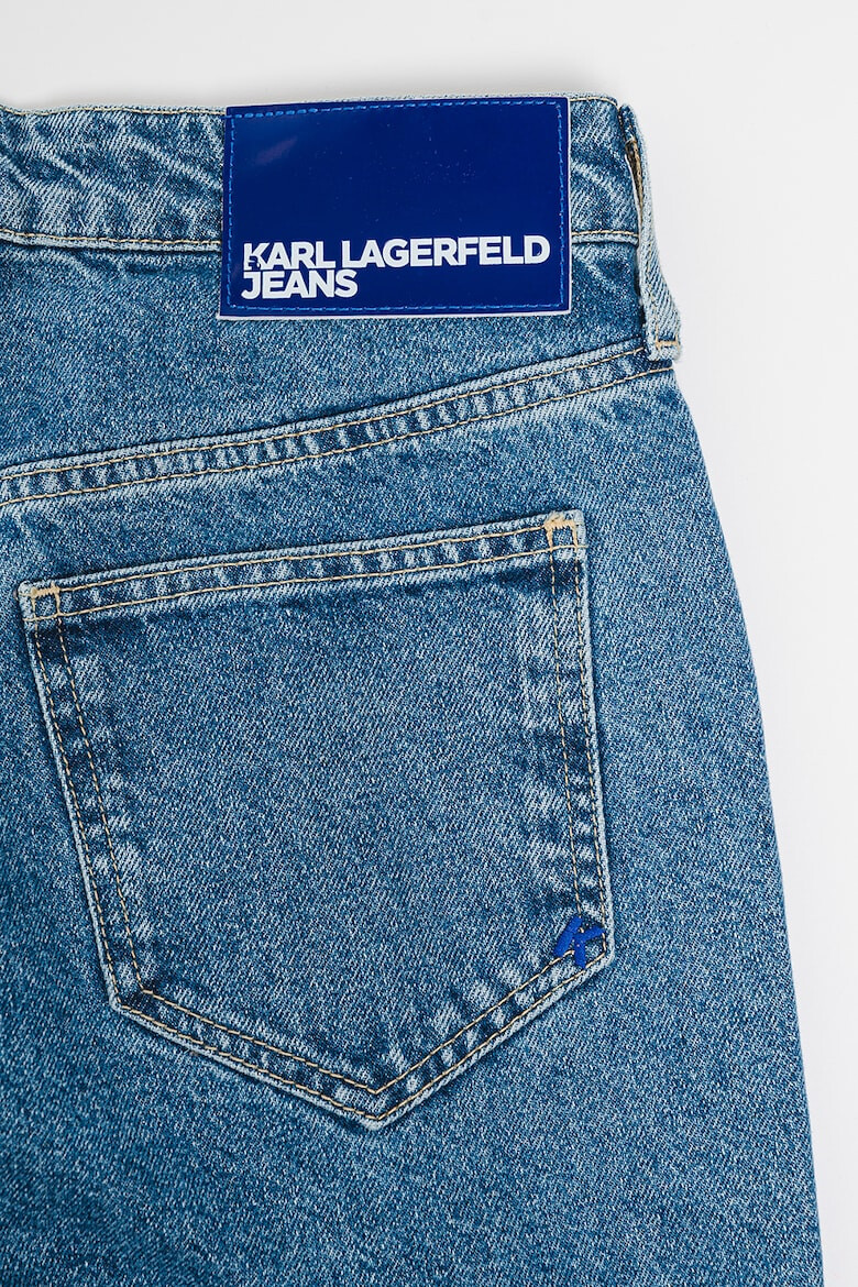 KARL LAGERFELD JEANS Blugi drepti cu talie inalta - Pled.ro