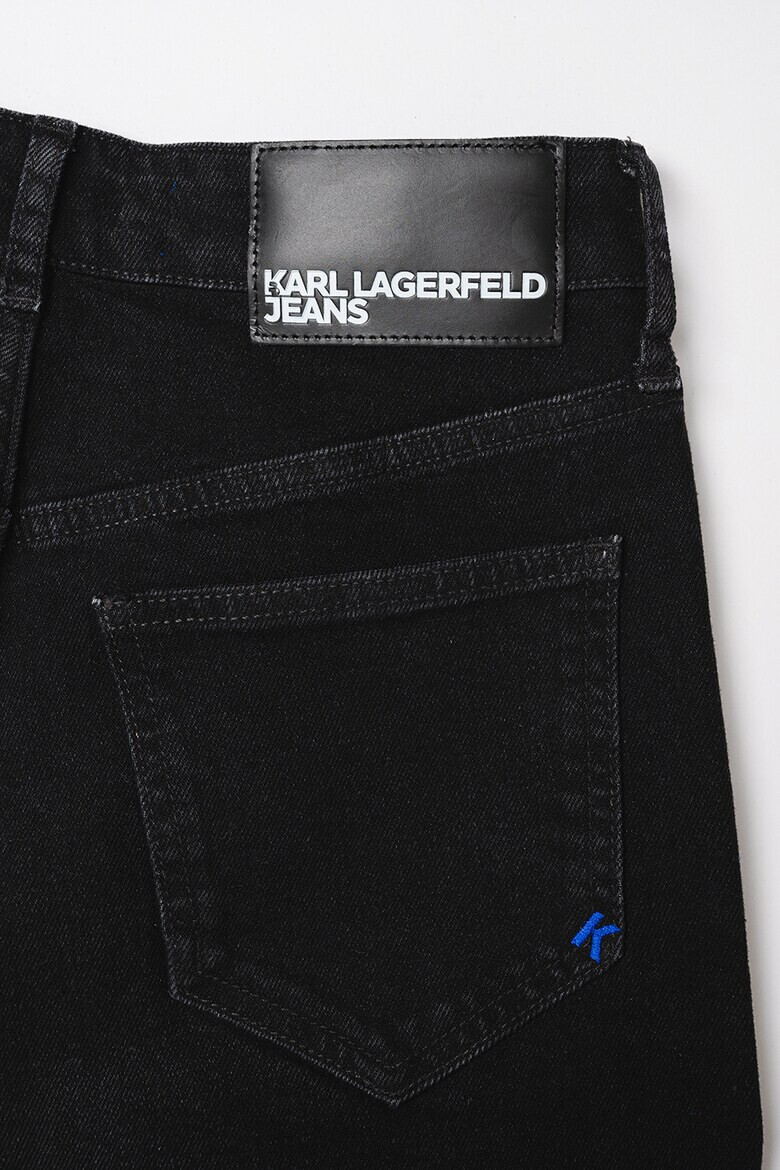 KARL LAGERFELD JEANS Blugi drepti cu talie inalta - Pled.ro