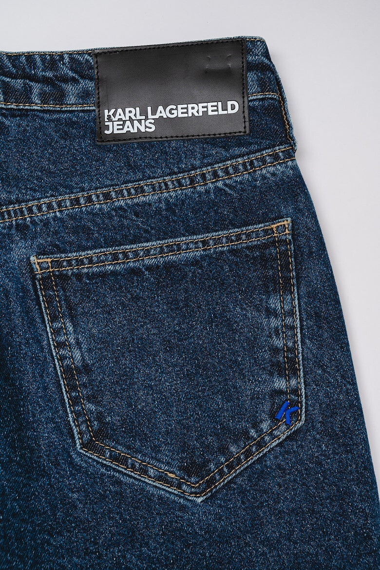 KARL LAGERFELD JEANS Blugi drepti cu talie inalta - Pled.ro