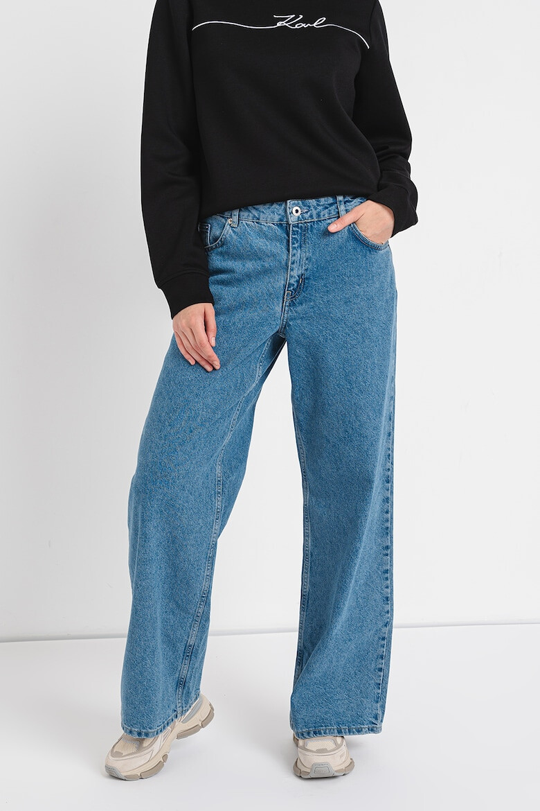 KARL LAGERFELD JEANS Blugi drepti relaxed fit - Pled.ro