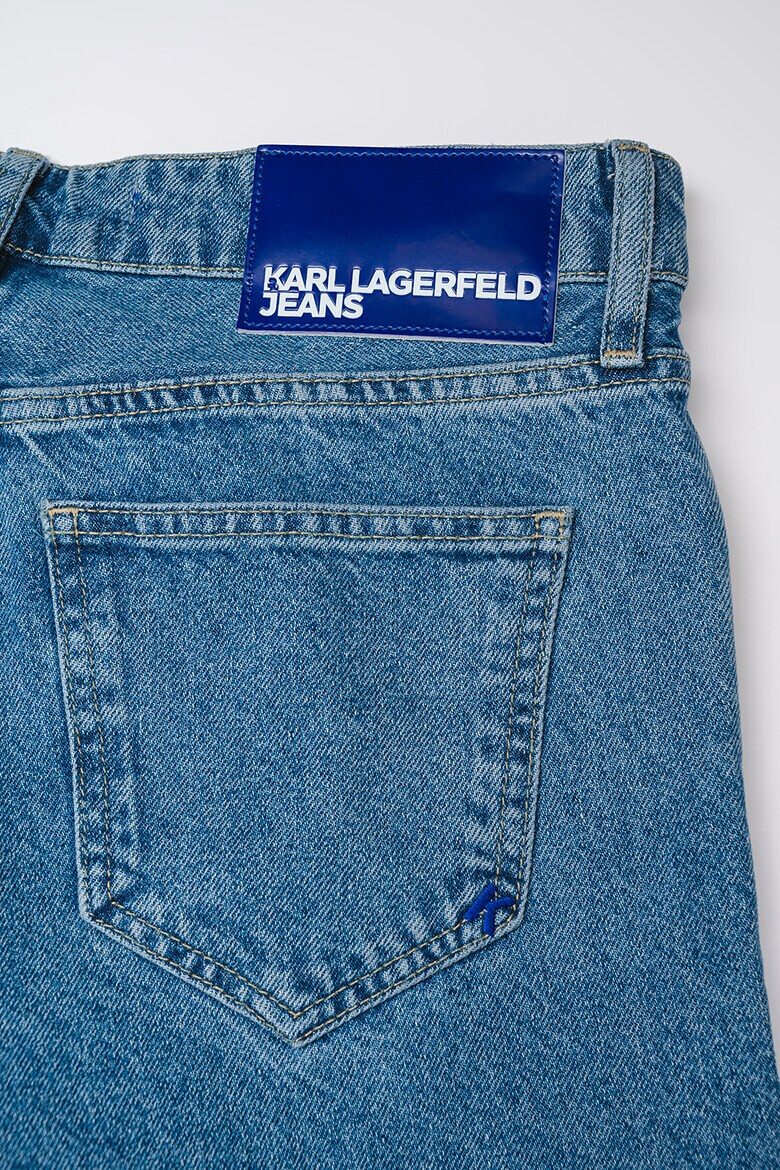 KARL LAGERFELD JEANS Blugi drepti relaxed fit - Pled.ro