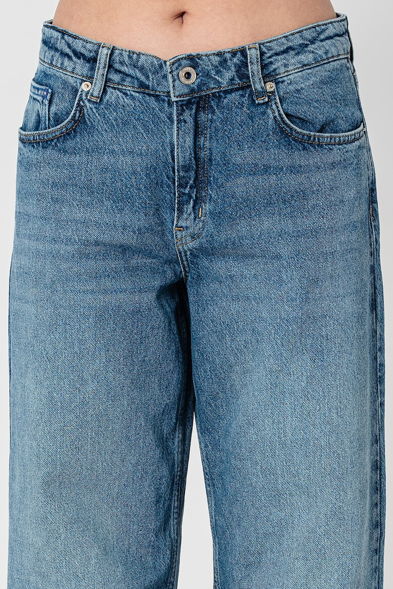 KARL LAGERFELD JEANS Blugi relaxed fit cu talie medie - Pled.ro