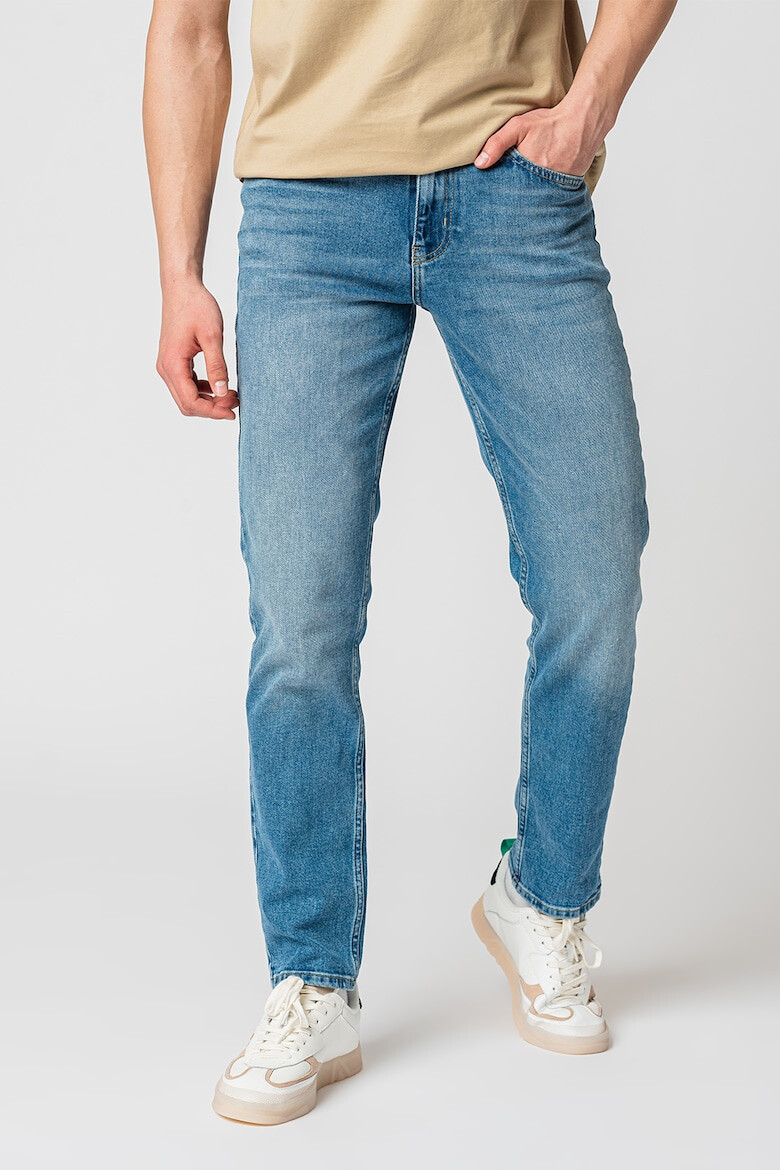 KARL LAGERFELD JEANS Blugi slim fit cu aspect decolorat - Pled.ro