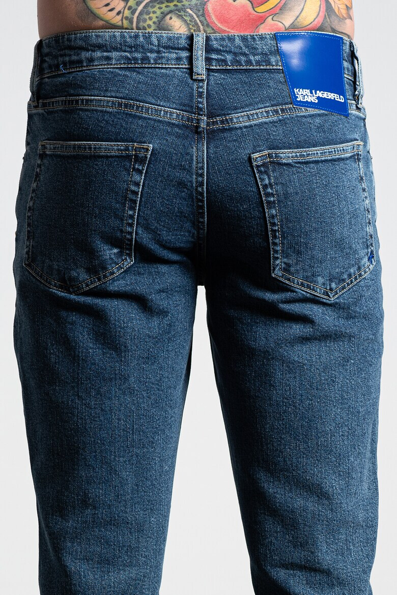 KARL LAGERFELD JEANS Blugi slim fit cu talie medie - Pled.ro