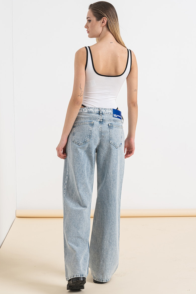 KARL LAGERFELD JEANS Body cu decolteu adanc - Pled.ro