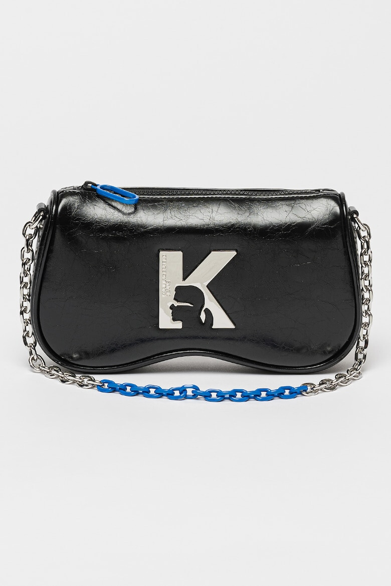 KARL LAGERFELD JEANS Geanta crossbody din piele ecologica cu logo metalic - Pled.ro