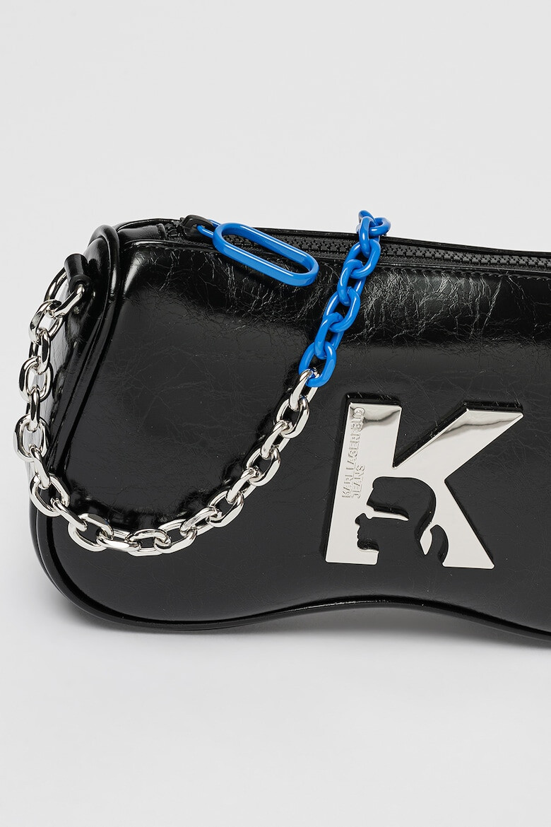 KARL LAGERFELD JEANS Geanta crossbody din piele ecologica cu logo metalic - Pled.ro