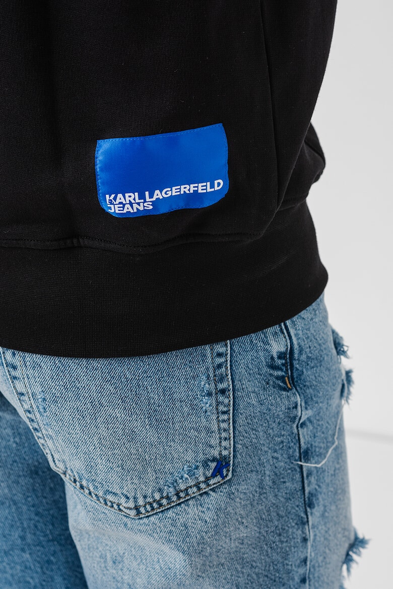 KARL LAGERFELD JEANS Hanorac fara maneci cu logo - Pled.ro