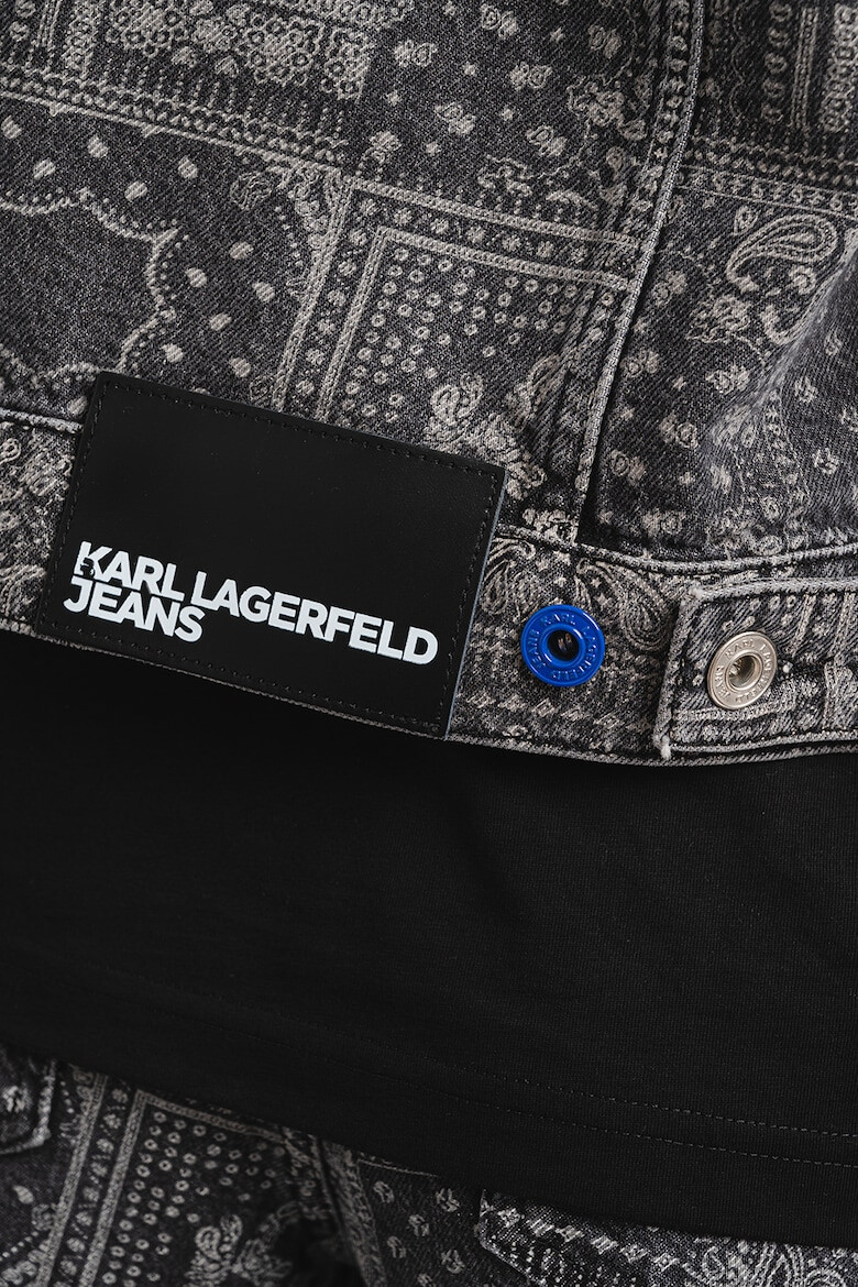 KARL LAGERFELD JEANS JAcheta de denim cu model - Pled.ro