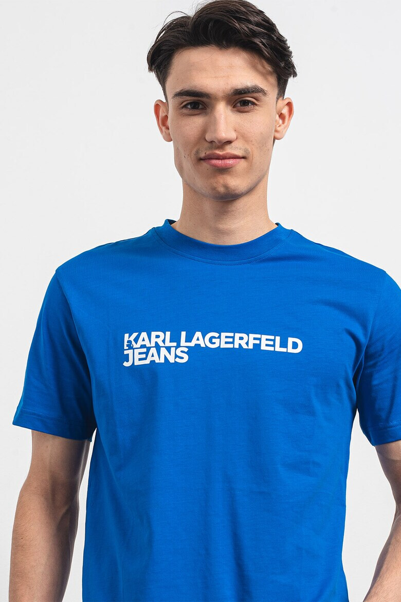 KARL LAGERFELD JEANS Tricou regular fit cu imprimeu logo - Pled.ro