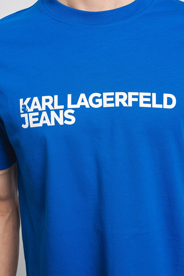 KARL LAGERFELD JEANS Tricou regular fit cu imprimeu logo - Pled.ro