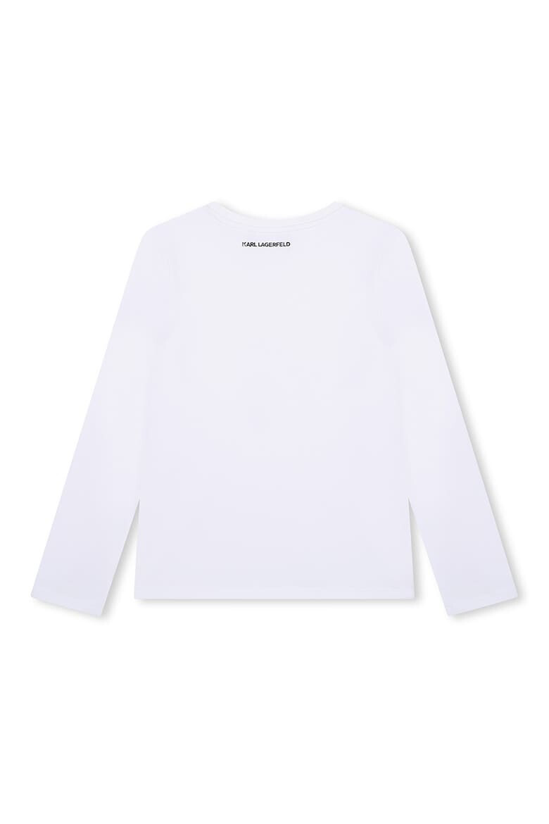 KARL LAGERFELD KIDS Bluza cu logo - Pled.ro