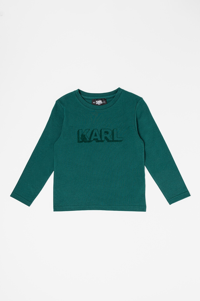 KARL LAGERFELD KIDS Bluza de trening cu imprimeu logo - Pled.ro