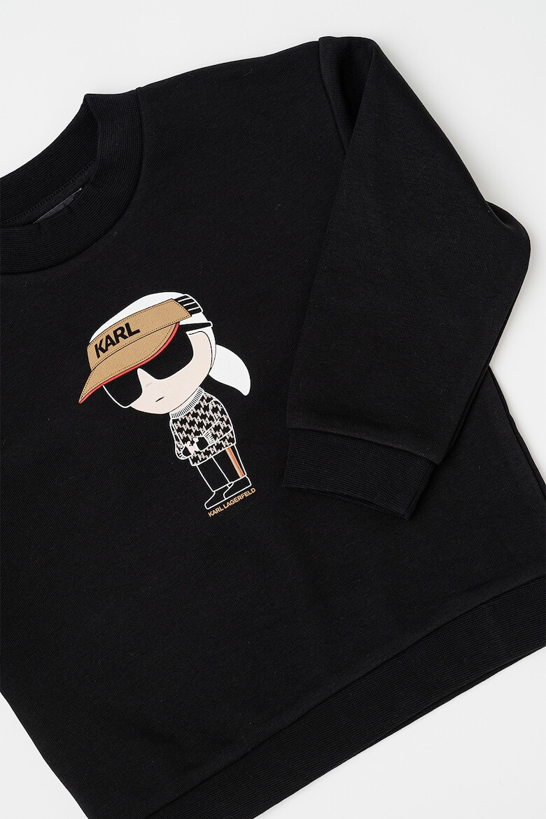 KARL LAGERFELD KIDS Bluza de trening cu imprimeu logo - Pled.ro