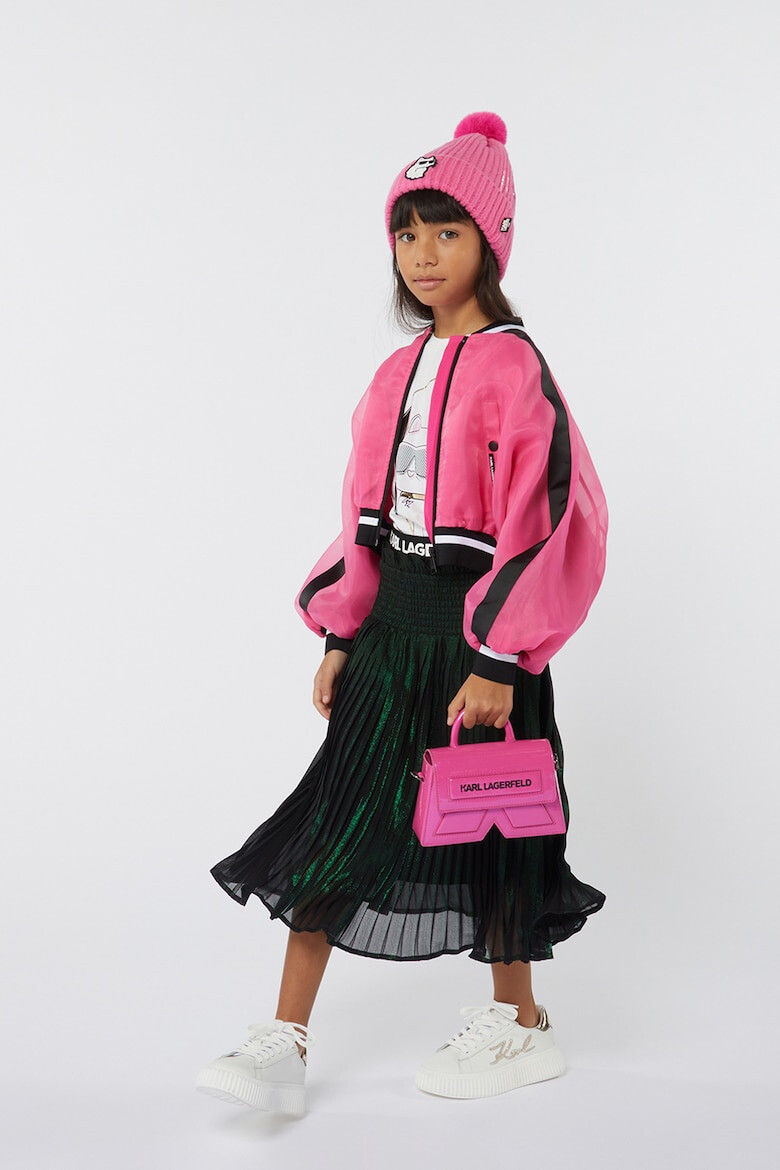 KARL LAGERFELD KIDS Caciula cu paiete - Pled.ro