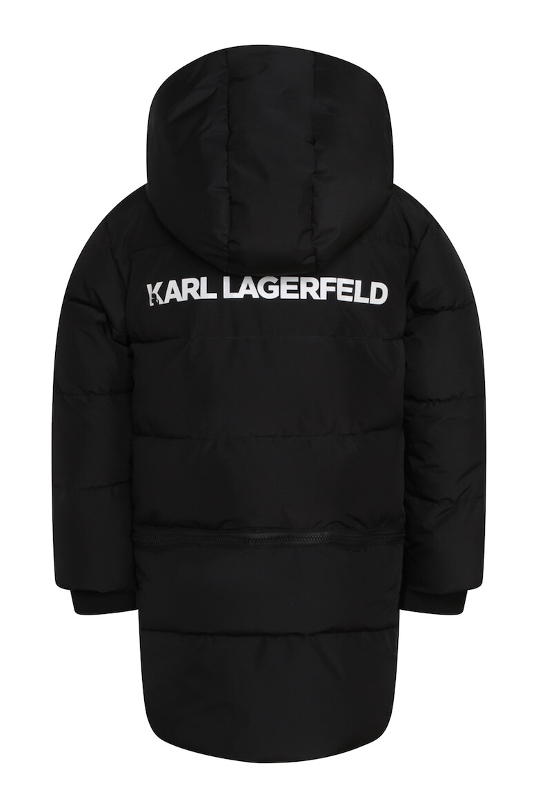 KARL LAGERFELD KIDS Geaca convertibila cu vatelina - Pled.ro