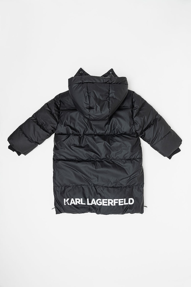 KARL LAGERFELD KIDS Geaca lunga cu buzunare - Pled.ro