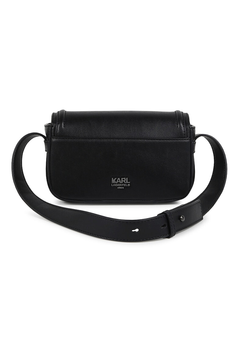 KARL LAGERFELD KIDS Geanta crossbody cu logo din strasuri - Pled.ro