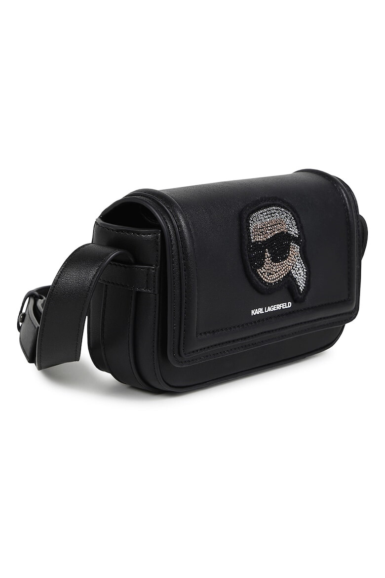 KARL LAGERFELD KIDS Geanta crossbody cu logo din strasuri - Pled.ro