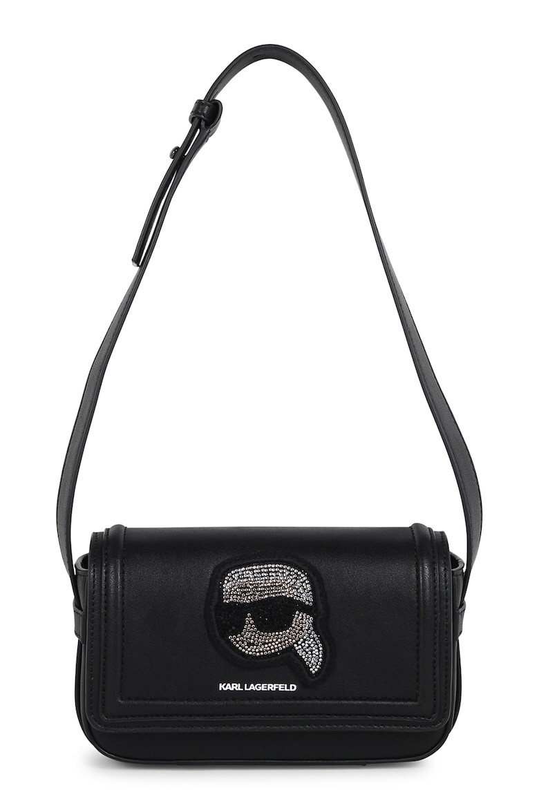 KARL LAGERFELD KIDS Geanta crossbody cu logo din strasuri - Pled.ro