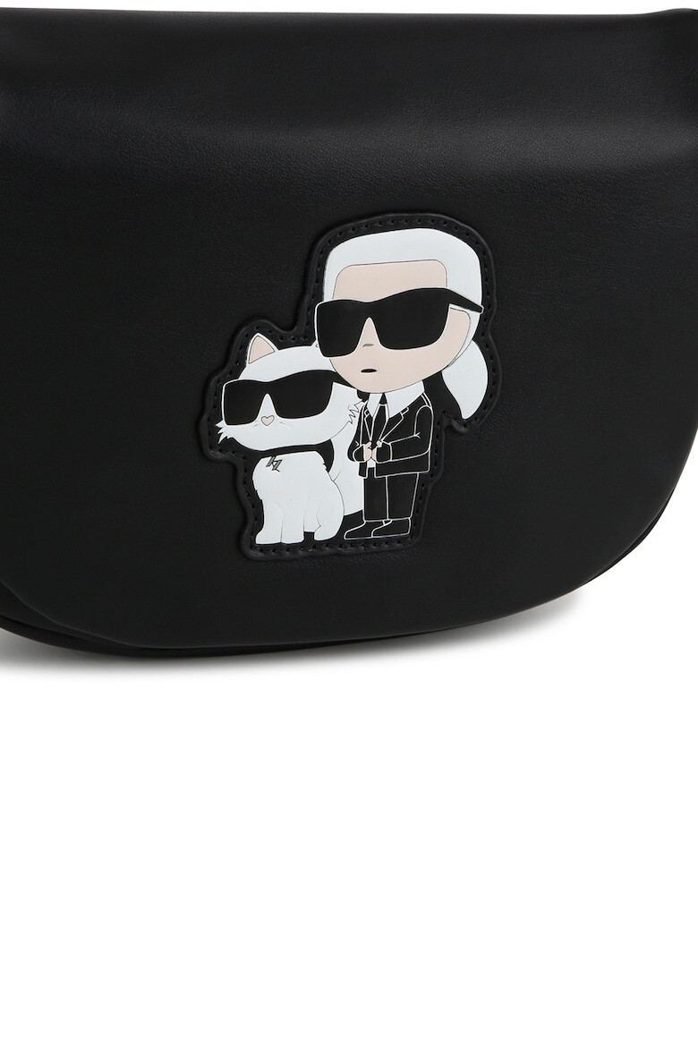 KARL LAGERFELD KIDS Geanta din piele ecologica cu maner si bareta ajustabila - Pled.ro