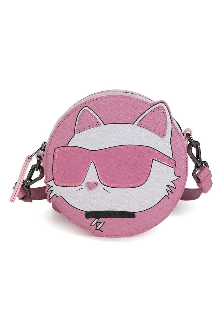 KARL LAGERFELD KIDS KARL LAGERFELD Geanta crossbody cu aplicatie Choupette - Pled.ro