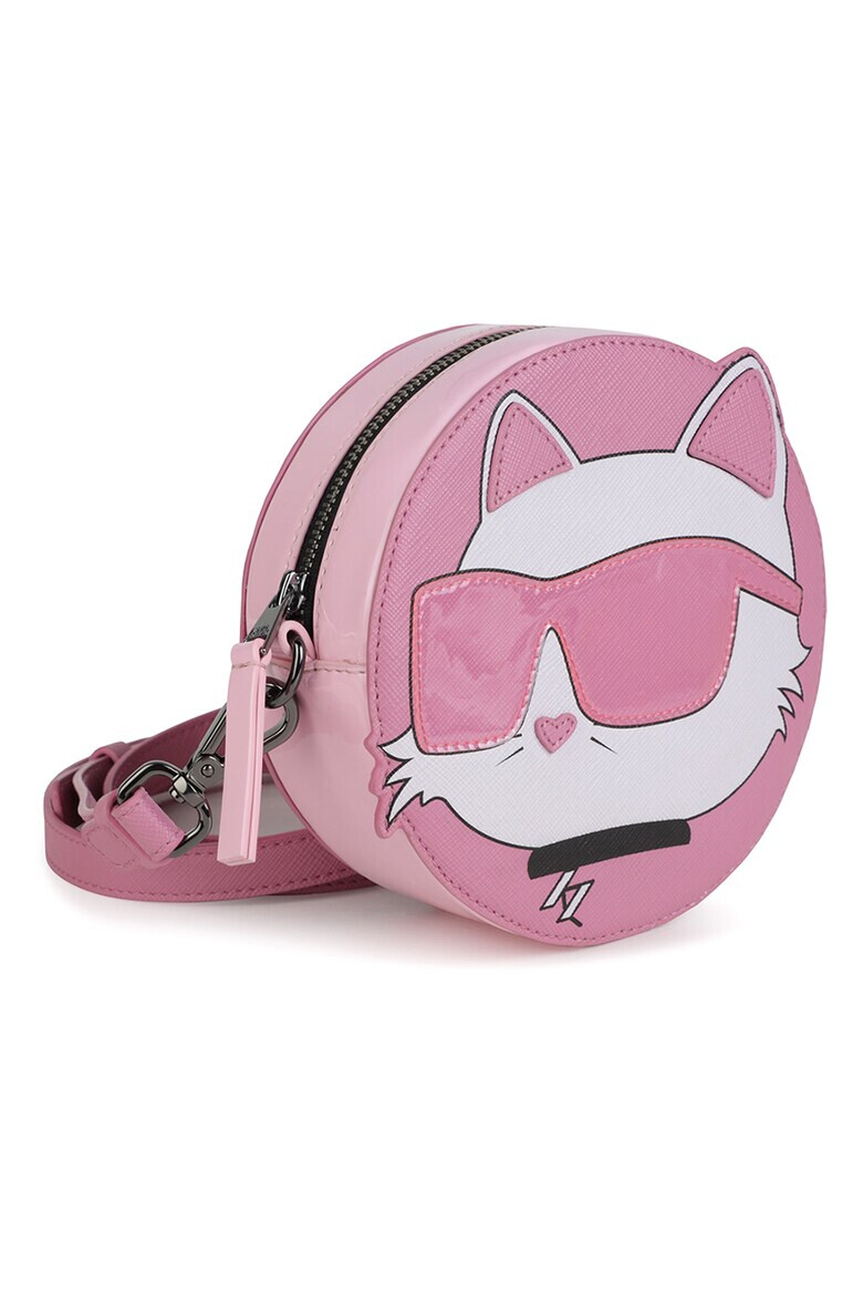 KARL LAGERFELD KIDS KARL LAGERFELD Geanta crossbody cu aplicatie Choupette - Pled.ro