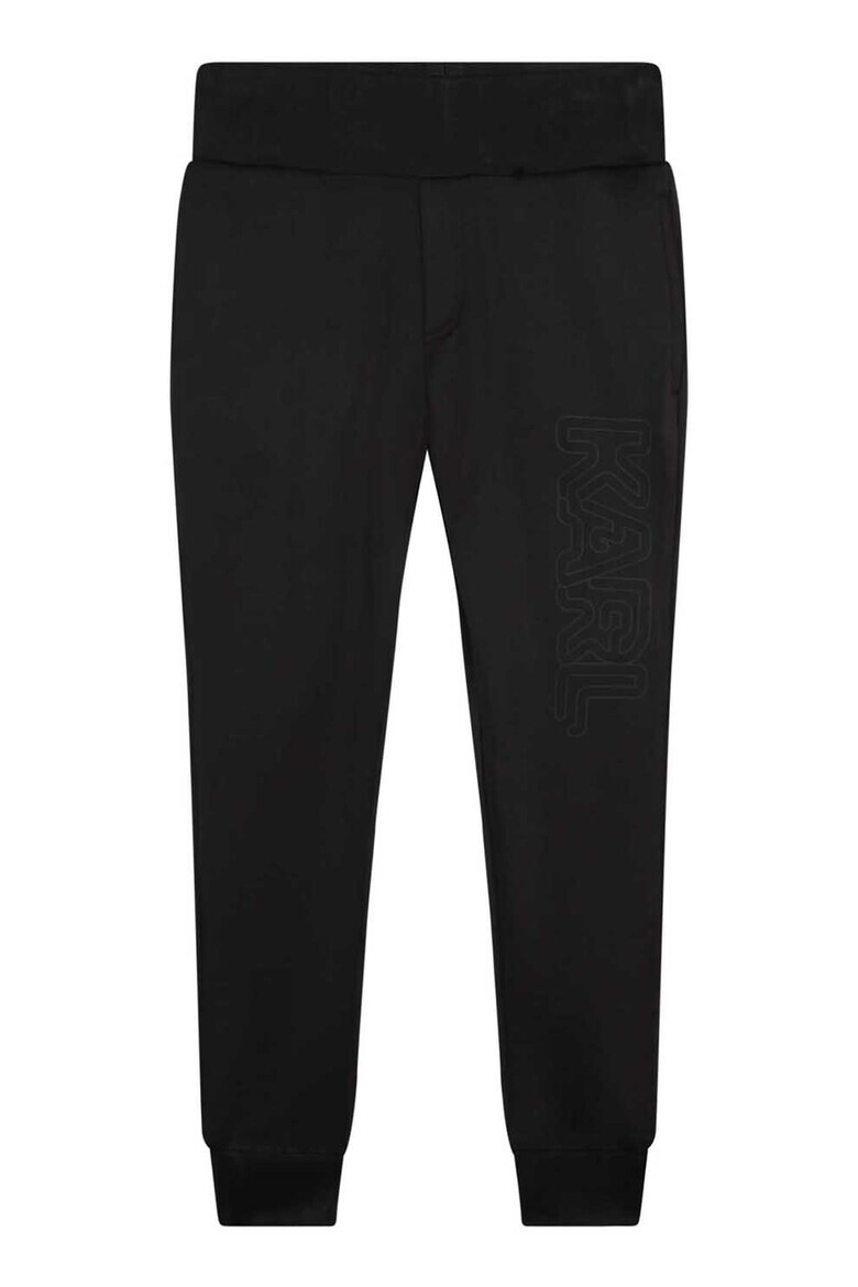 KARL LAGERFELD KIDS Pantaloni sport cu imprimeu logo - Pled.ro