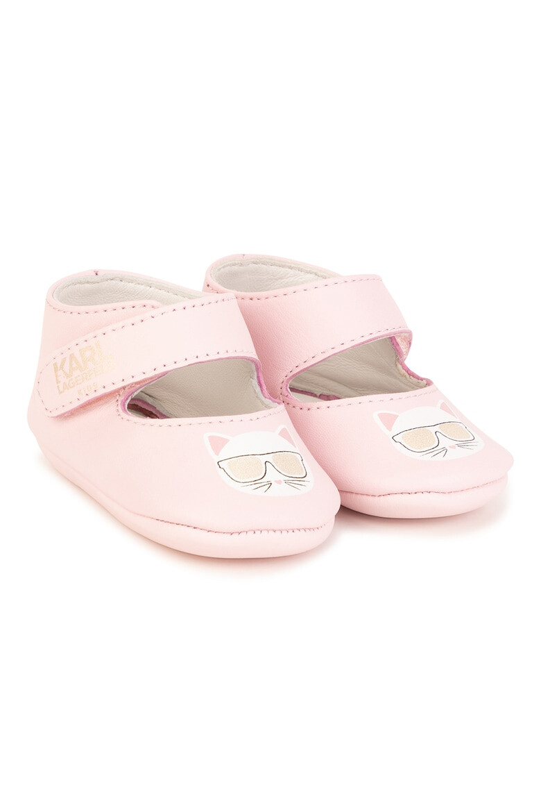 KARL LAGERFELD KIDS Pantofi din piele - Pled.ro