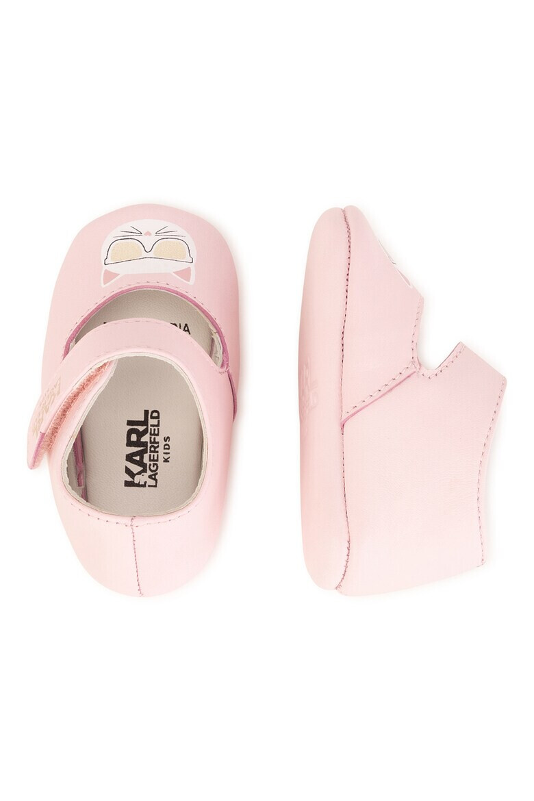 KARL LAGERFELD KIDS Pantofi din piele - Pled.ro