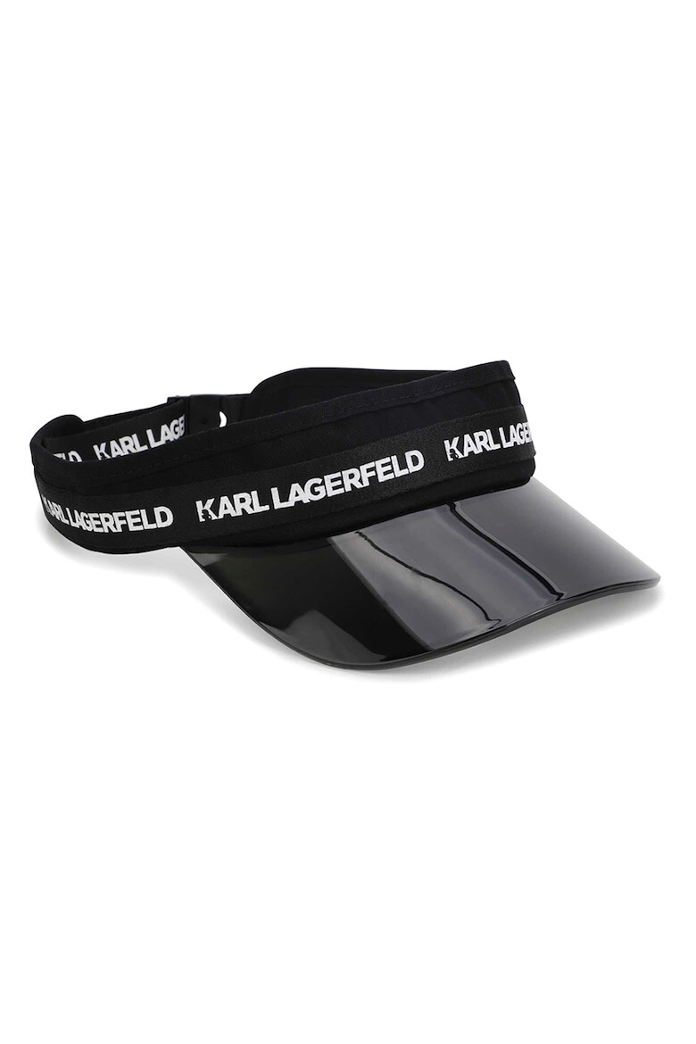 KARL LAGERFELD KIDS Sapca-vizor cu banda logo - Pled.ro