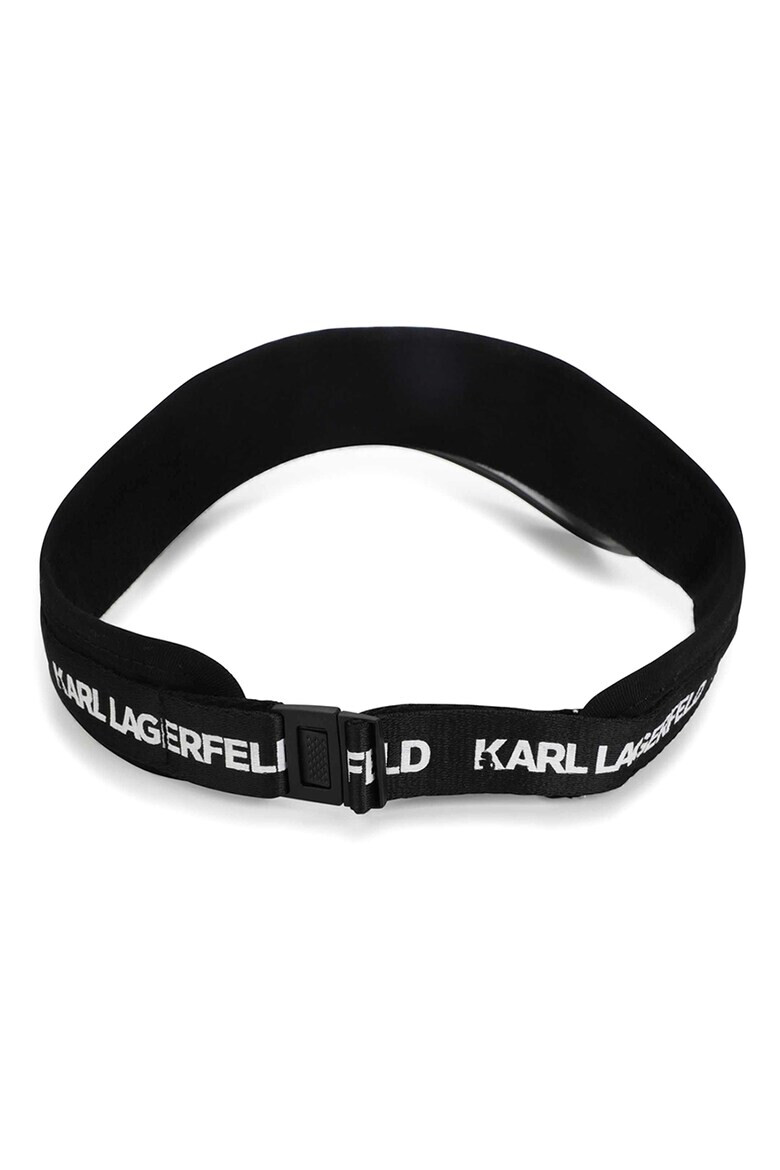 KARL LAGERFELD KIDS Sapca-vizor cu banda logo - Pled.ro