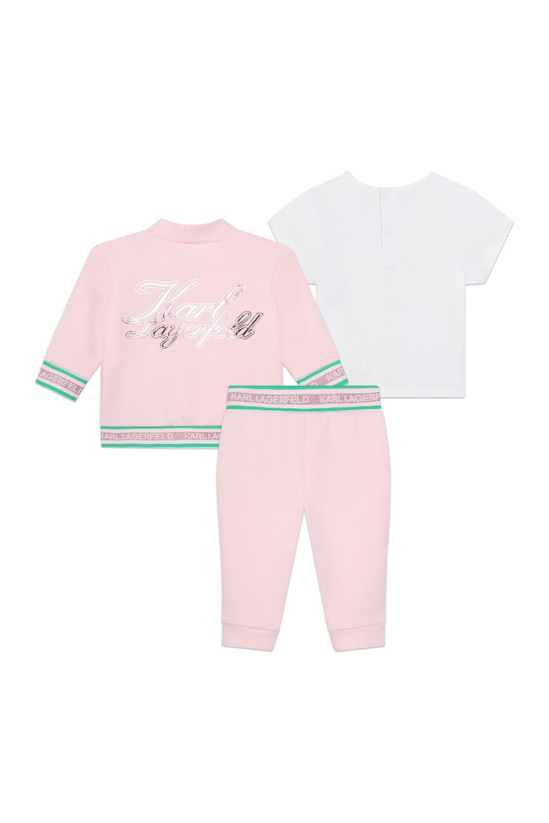 KARL LAGERFELD KIDS Set de trening si tricou din amestec de bumbac - Pled.ro